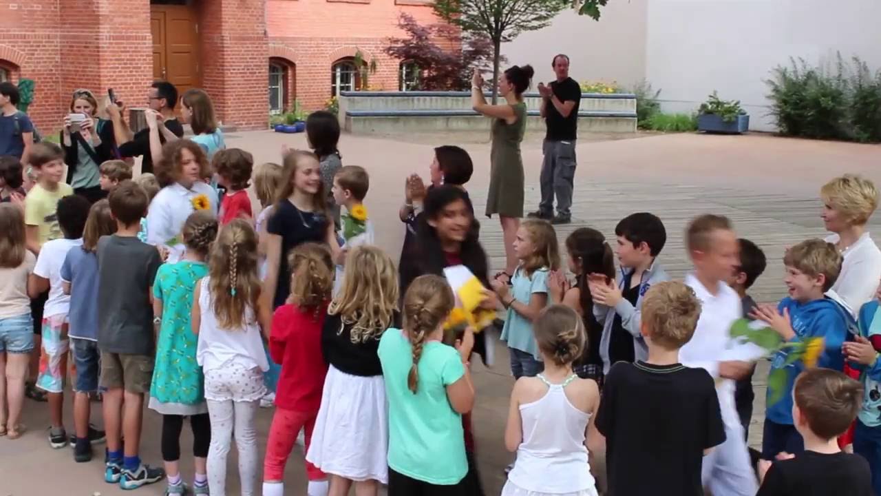 Juli 2016: Verabschiedung der Sechstklässler der Bürgel-Grundschule in Babelsberg