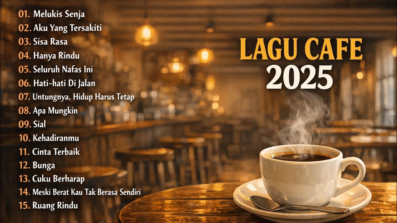 TANPA IKLAN LAGU CAFE SANTAI ENAK DI DENGAR|Akustik Terbaik 2025