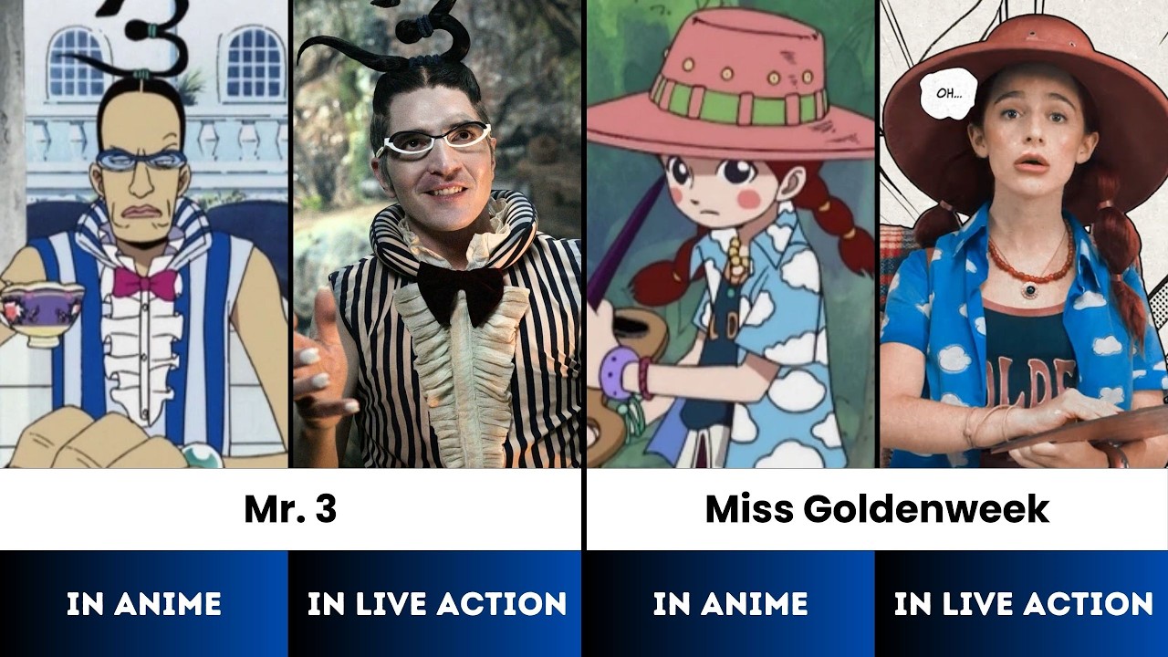 Every Villian in Live Action One Piece (Baroque Works)