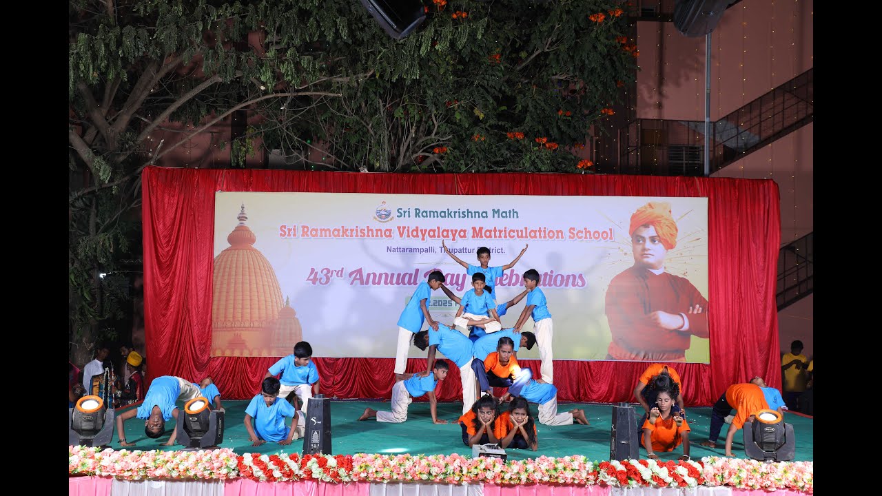 43rd Annual Day - Sri Ramakrishna Vidyalaya Matriculation School, Nattarampalli #natrampalli #school