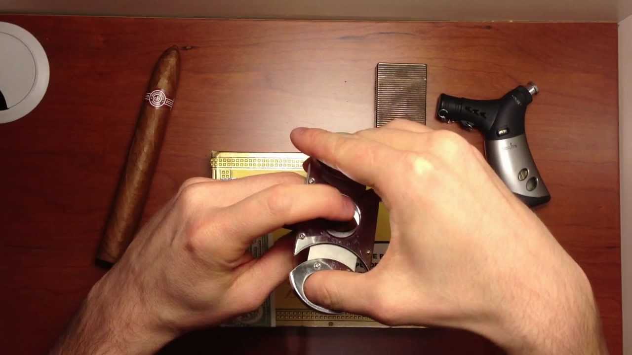 La preparazione del sigaro: come si esegue il taglio (1/2)