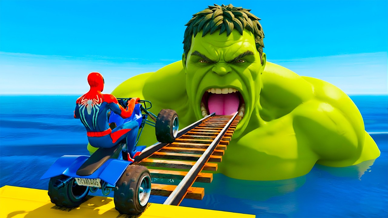 سبايدر مان بينقذ باتمان ضد آيرون مان ضد فينوم – لعبة مضحكة في GTA V مع الأبطال الخارقين