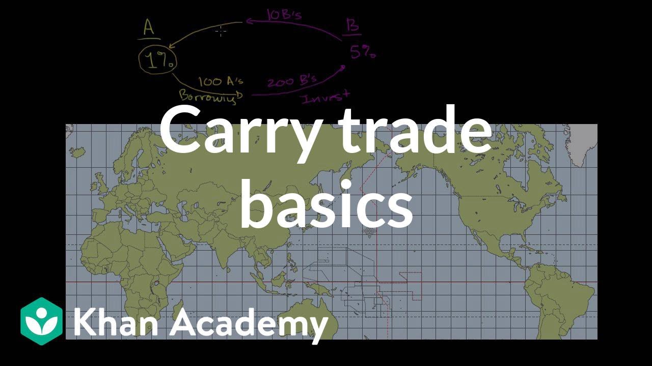 Carry trade basics | Money, banking and central banks  | Finance & Capital Markets | Khan Academy