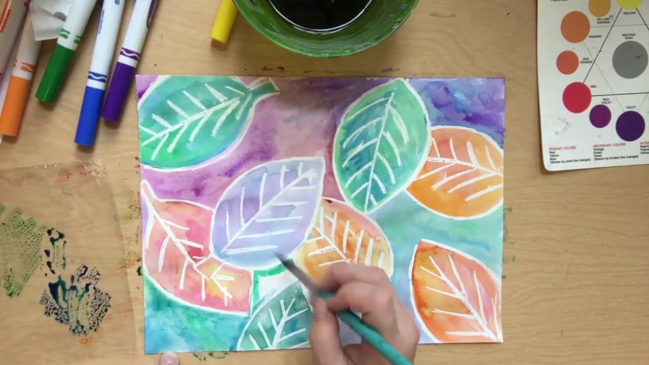 Leaf Batik