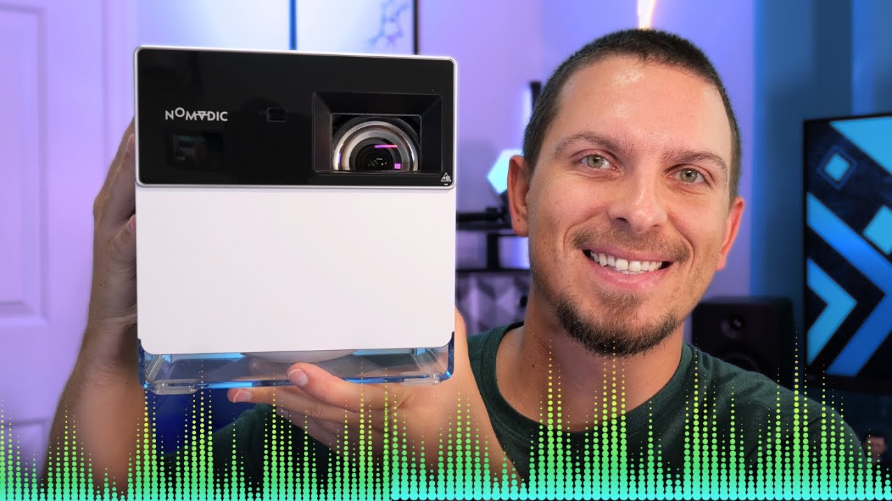 This 4K Projector Sounds AMAZING! NOMVDIC P1000 Projector