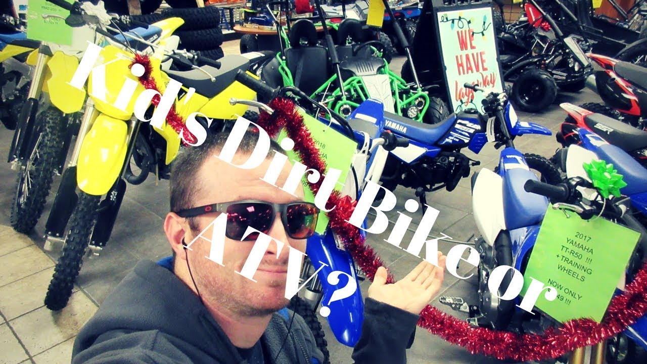 Should You Buy a Dirt Bike or ATV for your Kids?