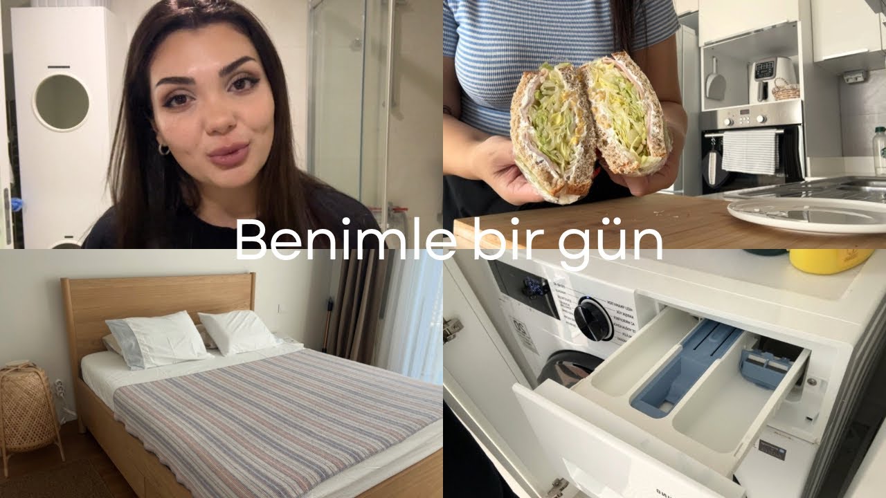 💪 Evde Verimli Bir Gün | Temizlik, Spor, Akşam Yemeği ve Günlük Rutin Vlog 🍲✨
