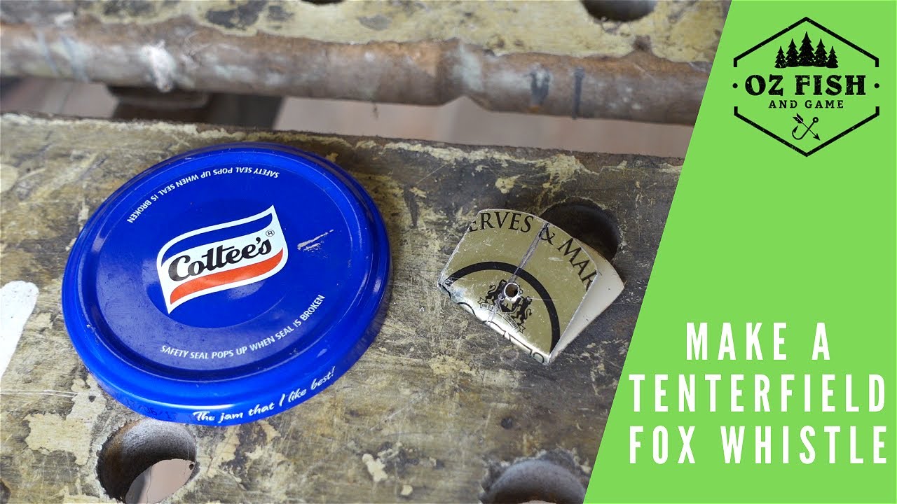 How to make a Tenterfield (jam jar) style fox whistle