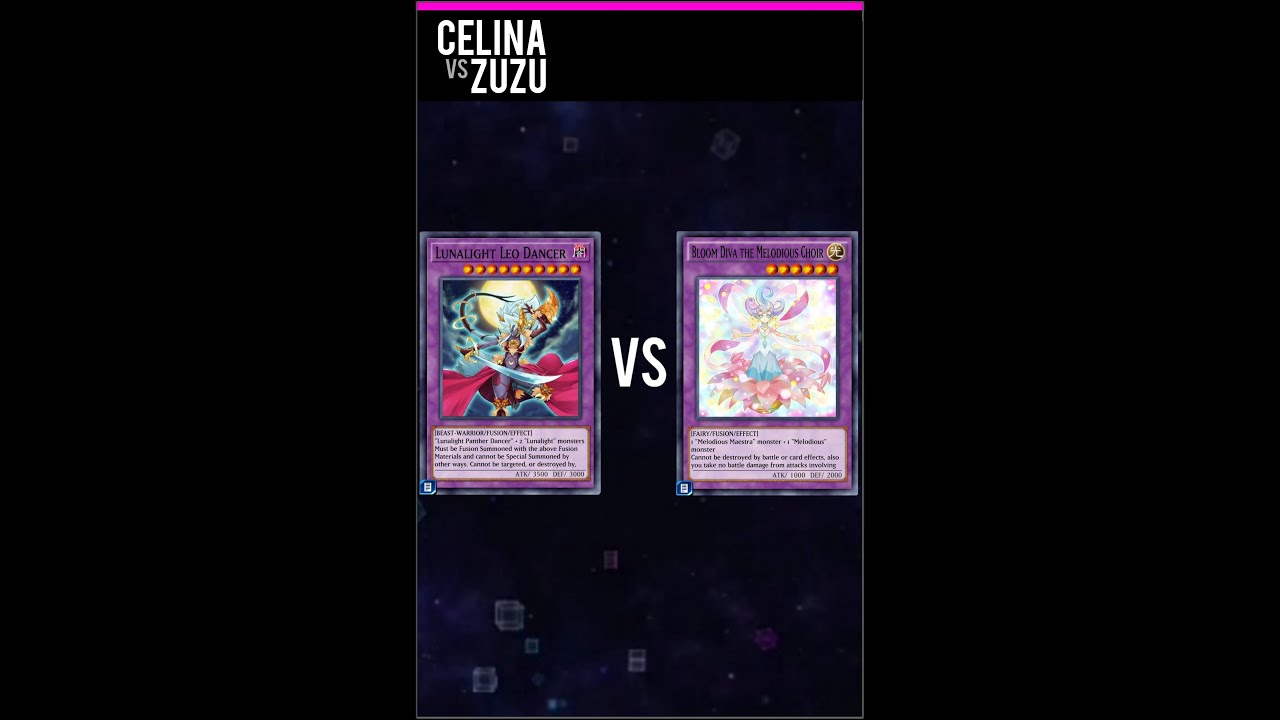 Yugioh Duel Links - Duel from the Fusion Dimension x Celina Vs Zuzu