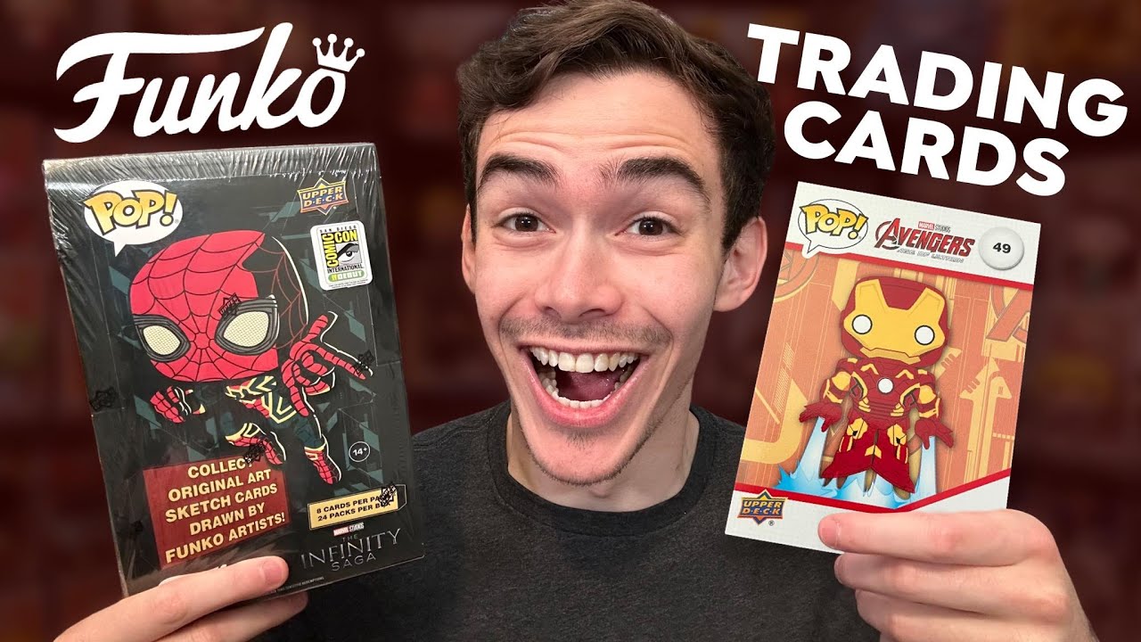 Opening The New SDCC 2023 Exclusive Funko Pop Trading Cards!