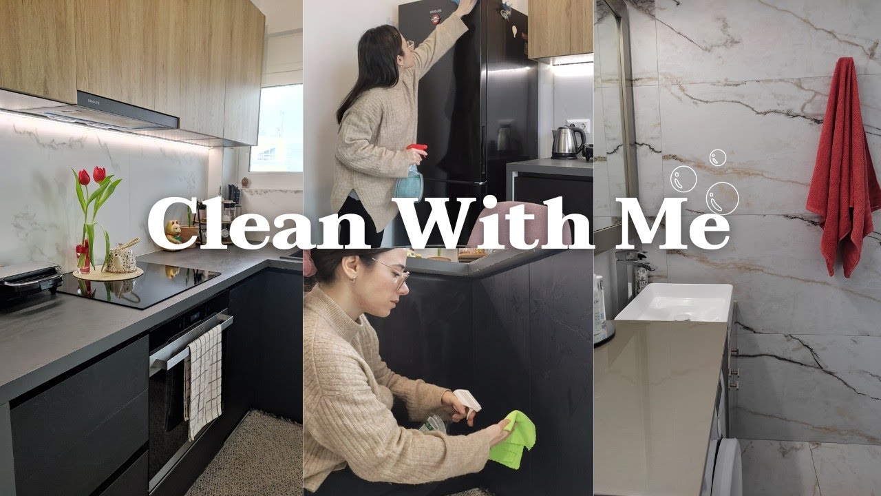CLEAN WITH ME 🫧 Extreme Cleaning Motivation | Καθαριότητα Σπιτιού 🧽 | Jane Pap