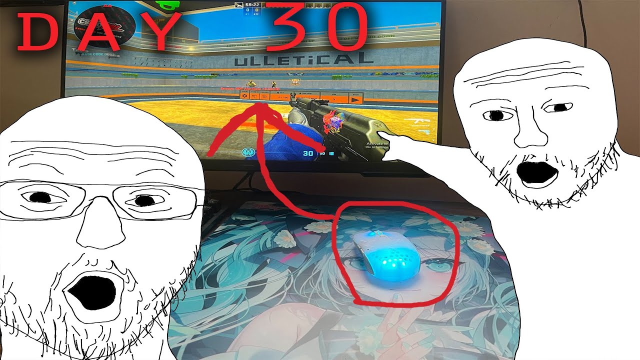 Are glass mousepads good for CS2? | 30 Days on a Glass pad