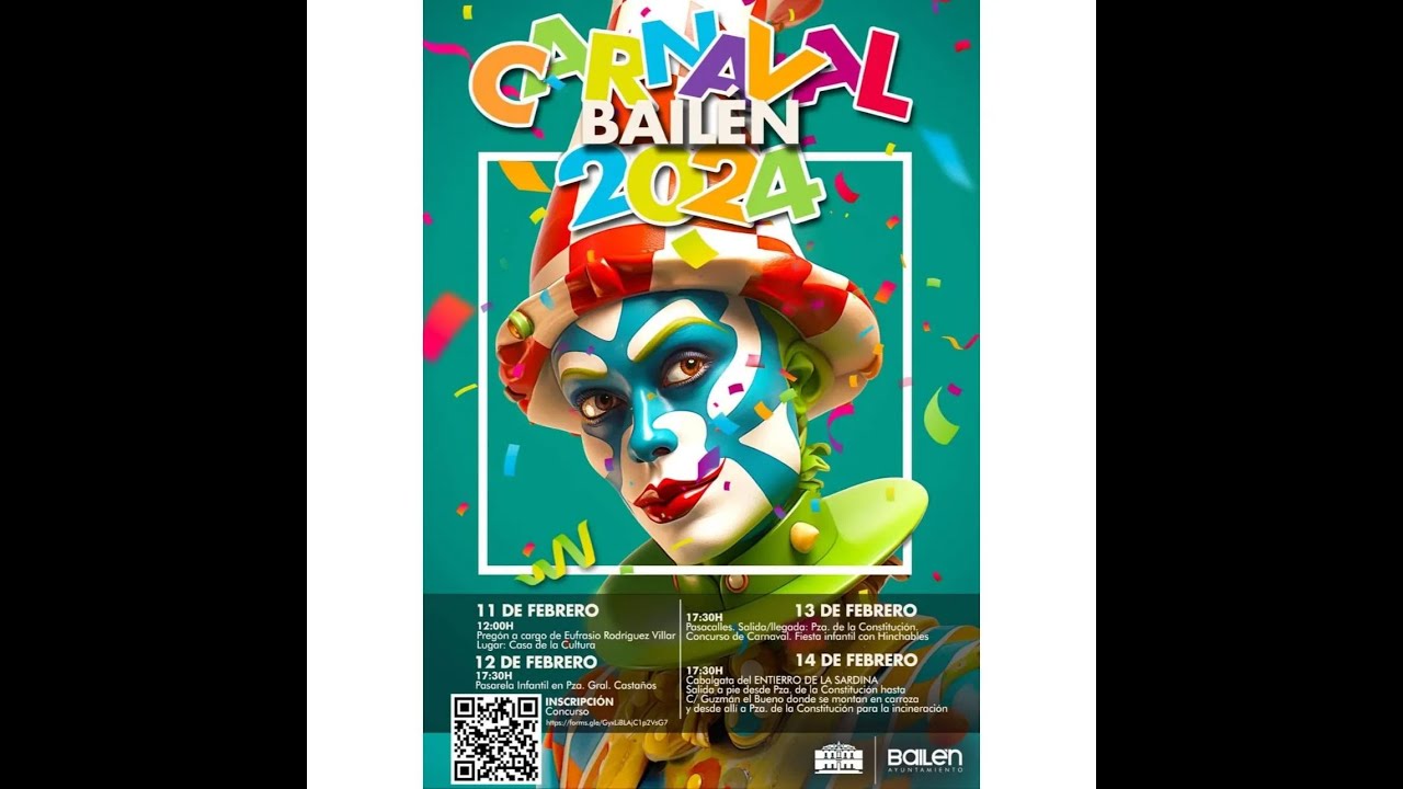 CARNAVAL BAILÉN 2024. CONCURSO DE DISFRACES