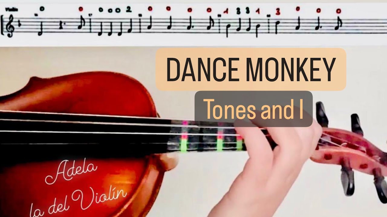 CÓMO TOCAR DANCE MONKEY CON EL VIOLÍN