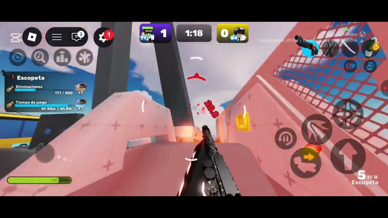 Jugando rivals y los campos de batalla con subs,😮😯👍💎🥹