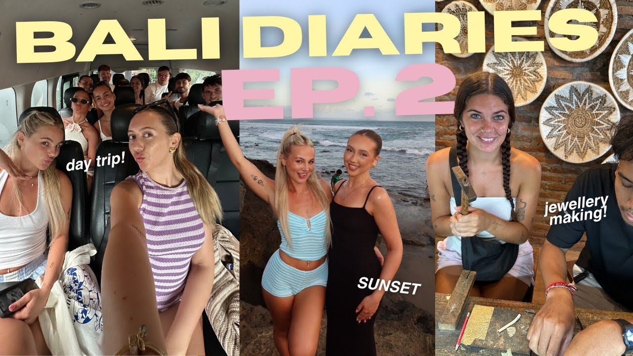 Bali Diaries : Canggu, Reuniting With Friends & Starting Our Tour! ✈️🌺✨
