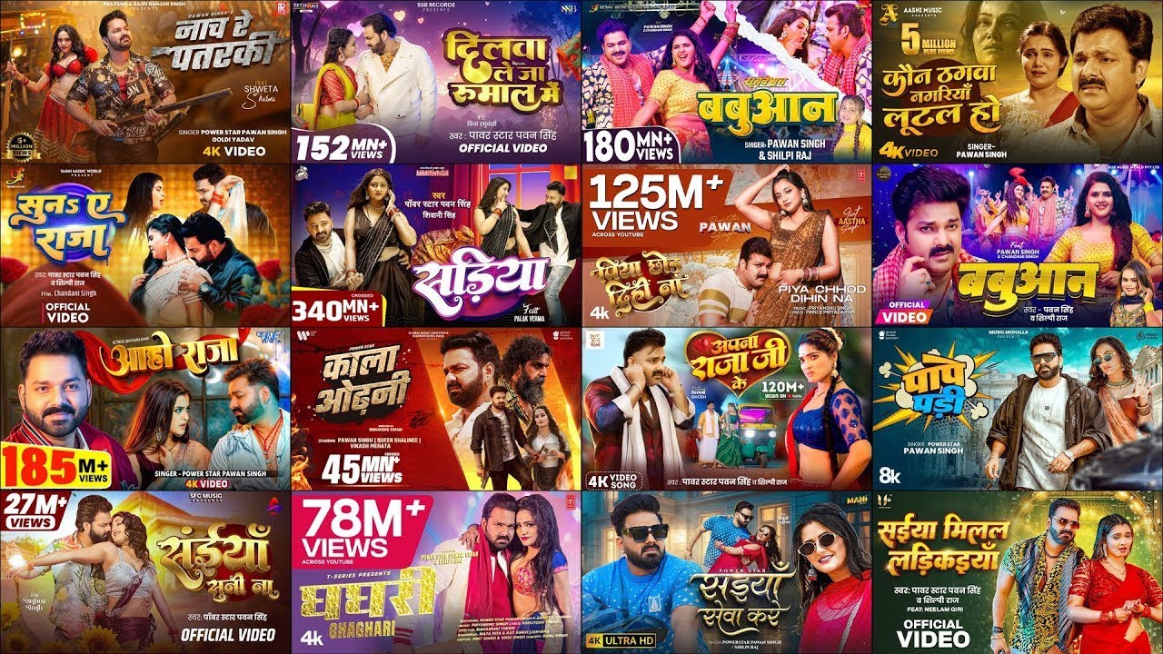 पॉवर स्टार Pawan Singh 2025 के सुपरहिट गाने | Pawan Singh Nonstop Superhit Songs | Bhojpuri Top Song