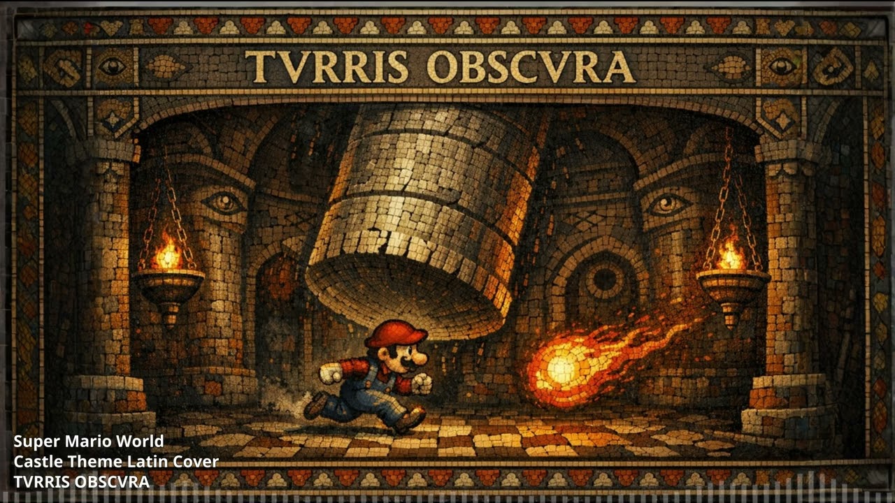 TVRRIS OBSCVRA 🏰🔥 | Castle of Shadows (Latin Cover / Super Mario World) | Cover en Latín 🏛️