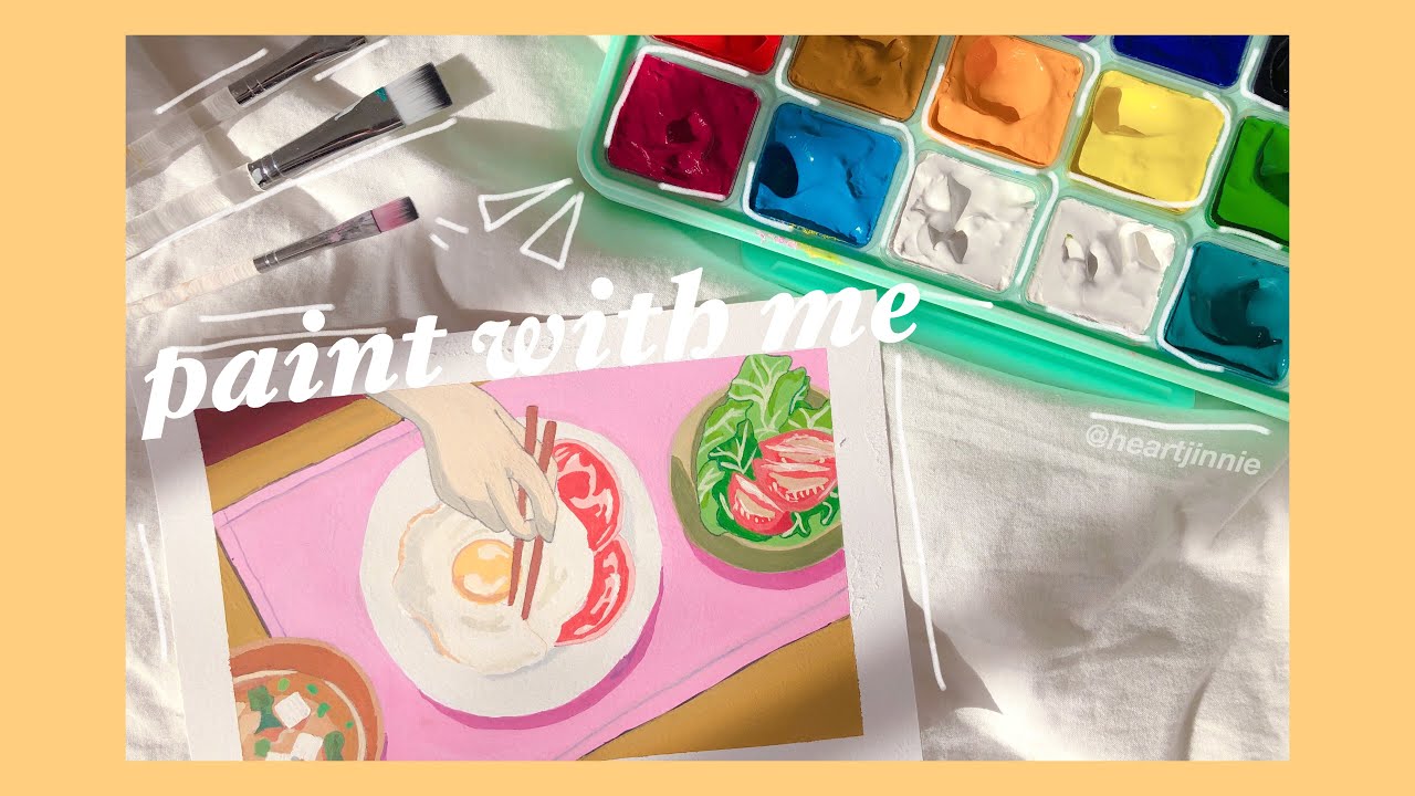first time trying gouache | MIYA HIMI Gouache + swatches