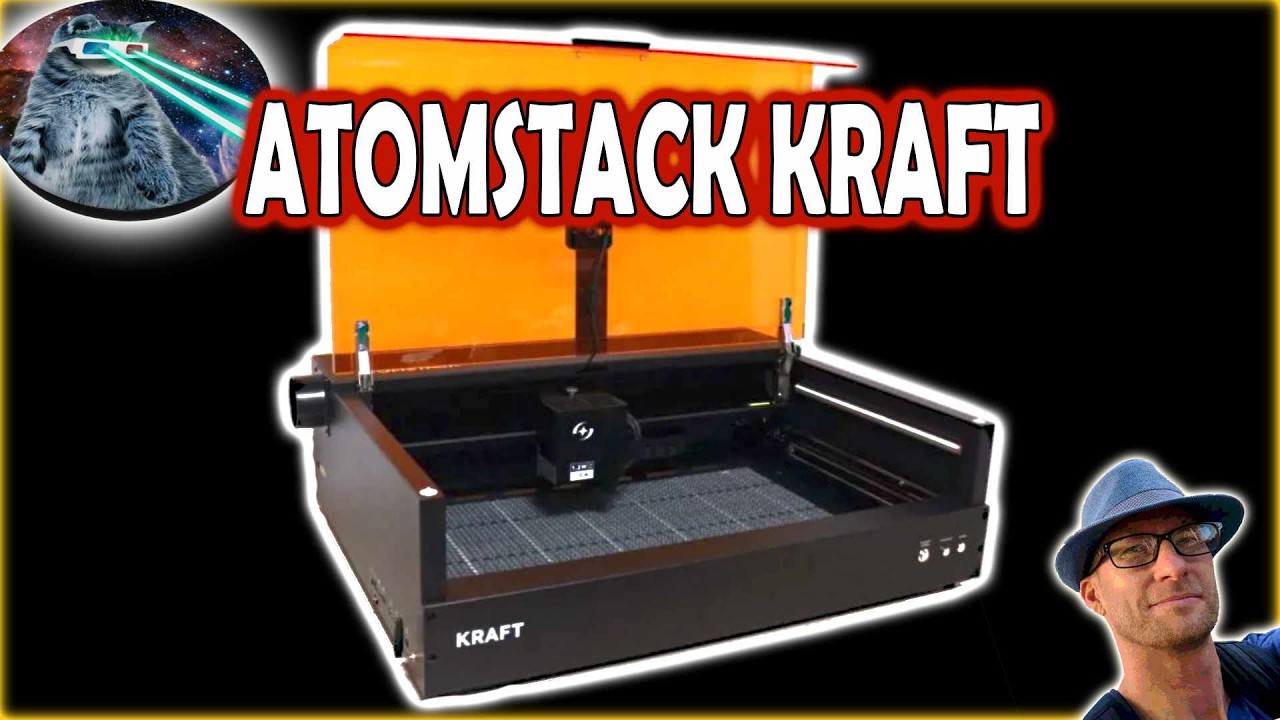 AtomStack Kraft - The latest Diode / IR Laser Testing and Review
