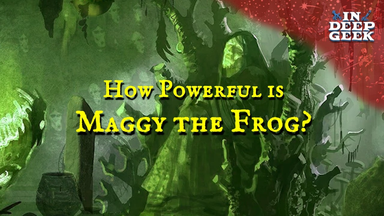 Maggy the Frog - A Character Study
