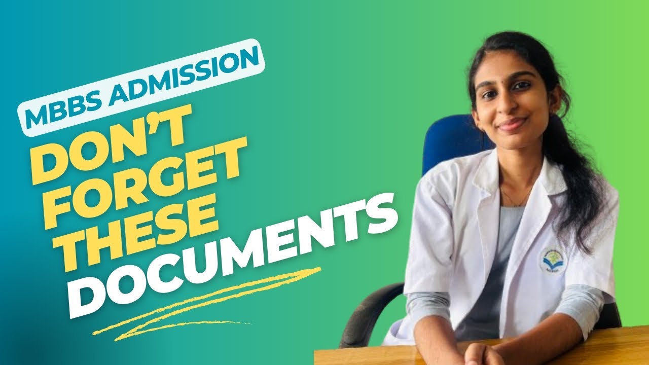 DOCUMENTS FOR ADMISSION -MBBS | NEET 2024| Malayalam | Medstyletravel with adi