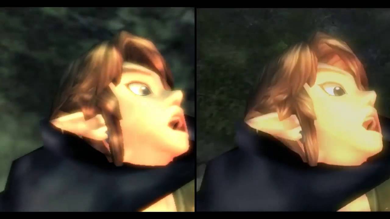 [Zelda: Twilight Princess HD] Wii vs. Wii U Comparision Video