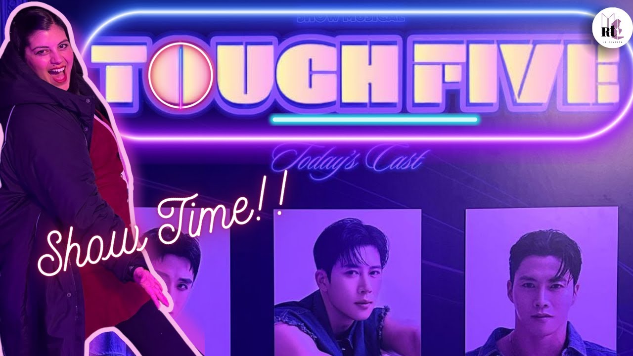 &iexcl;Vivimos la emoci&oacute;n de Touch Five!El show musical m&aacute;s seductor de Se&uacute;l Corea del Sur 🕺🏻🎭🎶
