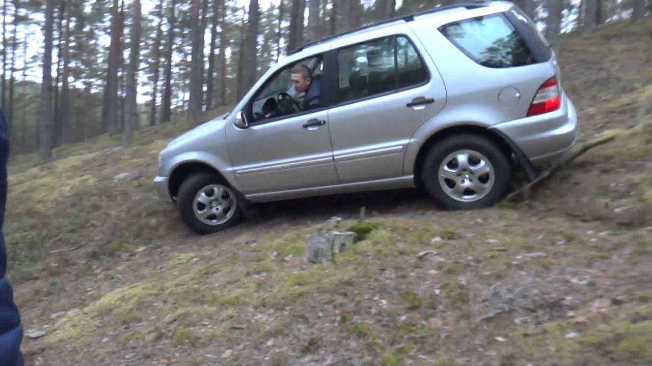 ML 55 AMG and ML 270CDi off road. Part 2