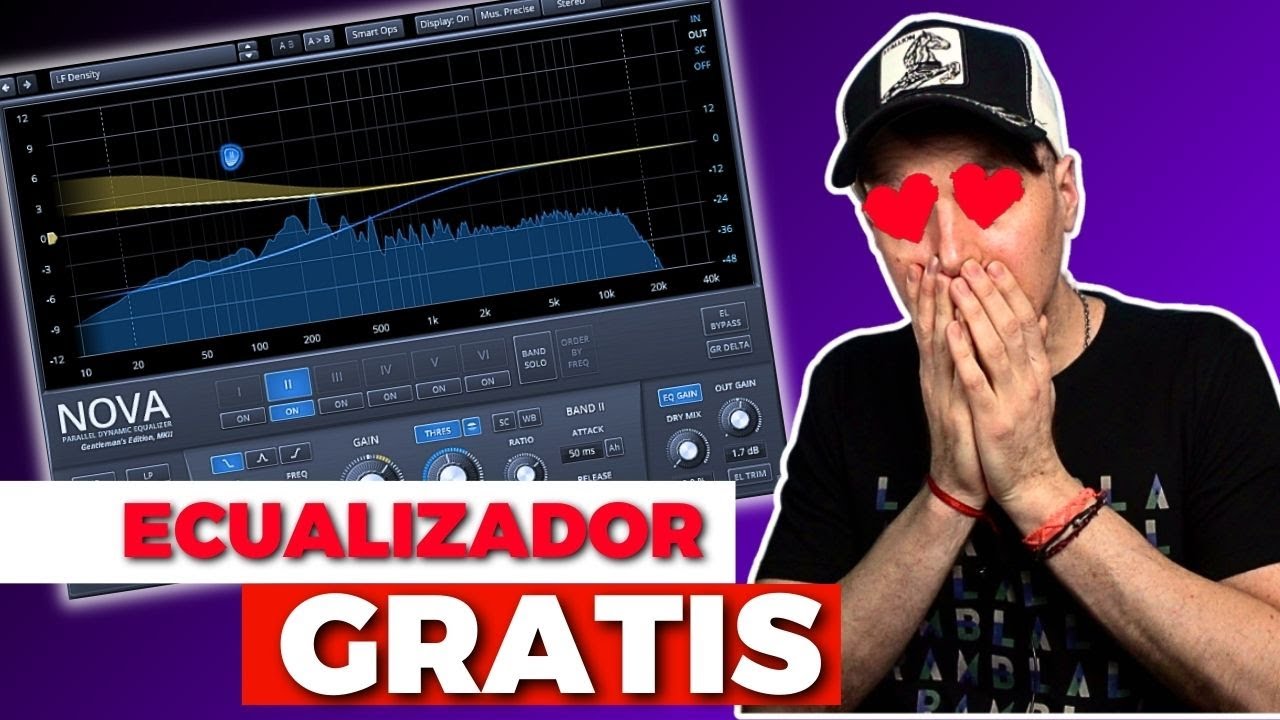 Review EQ TDR NOVA: Ecualizador paramétrico dinámico.. ¡GRATIS! 🤯🤑