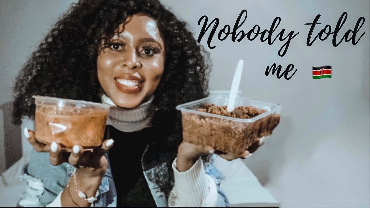 trying kenyan food for the first time 🇰🇪