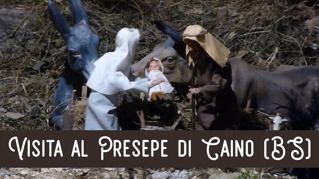 Visita al Presepe di Caino (BS)