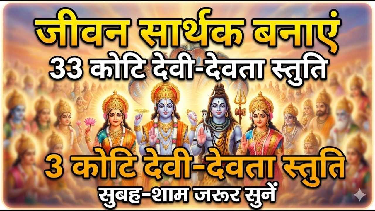 33 कोटि देवी-देवताओं की  Holi Special स्तुति  | स्तुति 🙏 सुनते ही चमत्कार | Devo sang kheliye holi