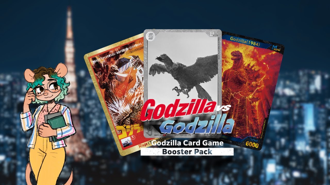 Godzilla Card Game Booster Box Opening: Fishing for Giant Condors in Godzilla vs Godzilla