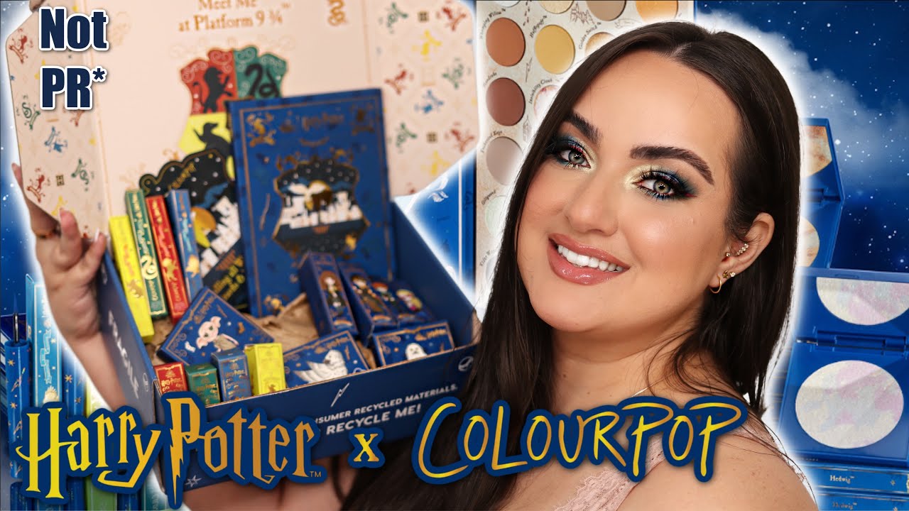 Colourpop X Harry Potter Makeup Collection Review!