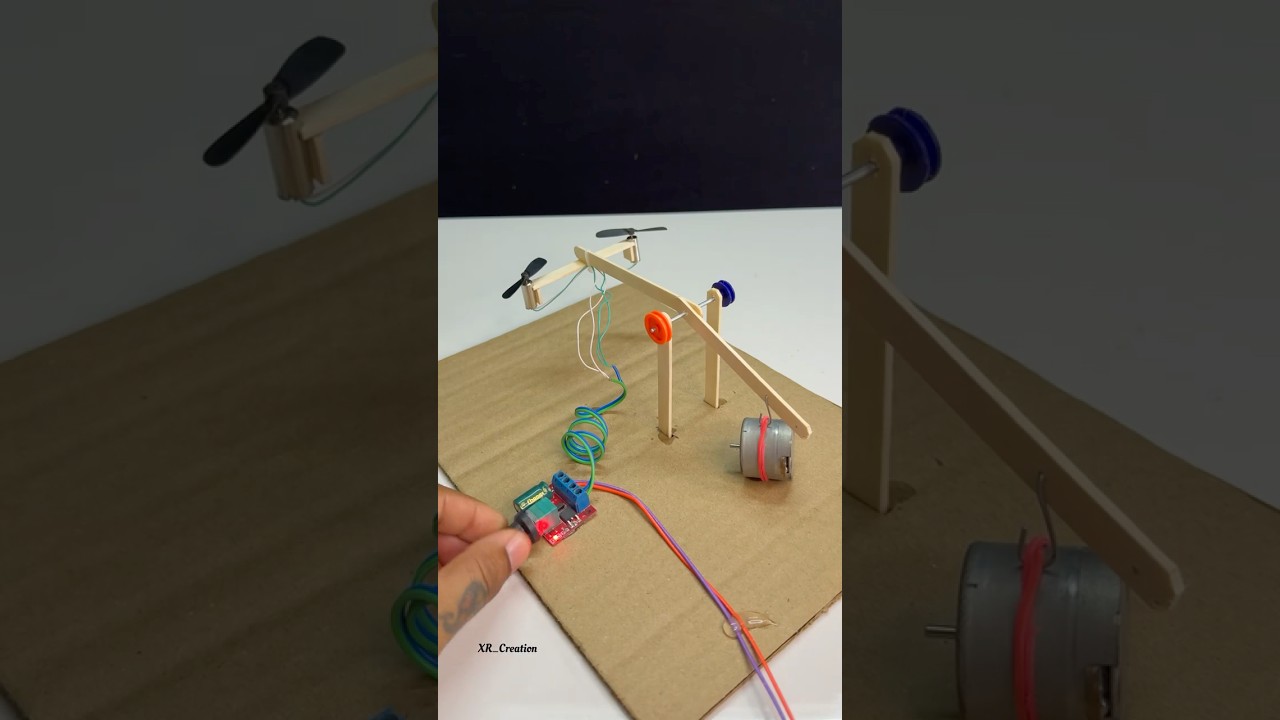 Thrust Lifting with Drone Motor &bull; Dc Motor #dcmotor #motor #tech #shorts