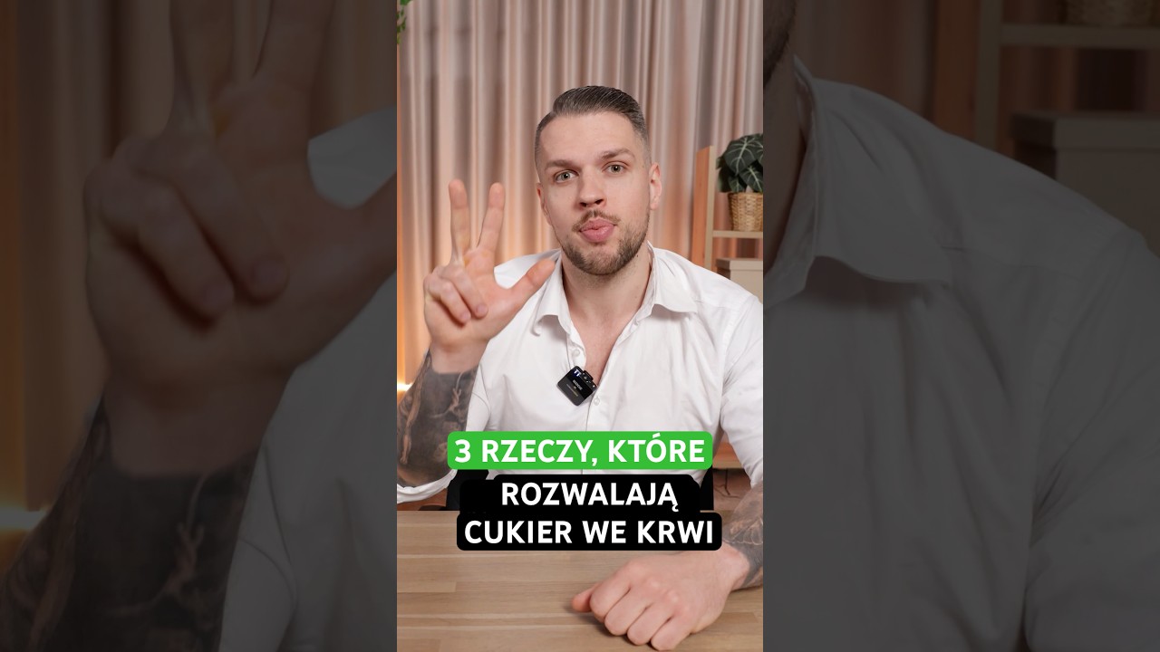 3 rzeczy, które rozwalają cukier we krwi 🩸 #zdrowie #dieta #dietetyk #glikemia