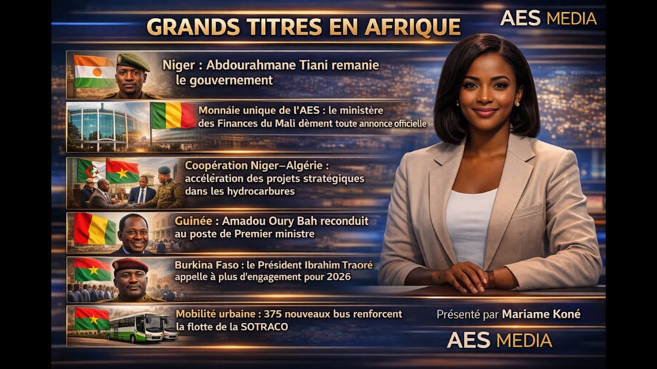 AES MEDIA -  Le Journal Du 27 Janvier 2026