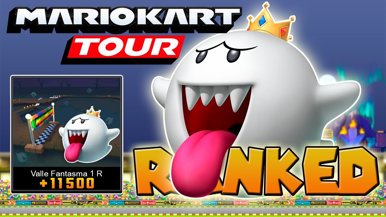 VALLE FANTASMA 1R - TEMPORADA DE VANCOUVER | COPA CLASIFICATORIA | MARIO KART TOUR! 🏎