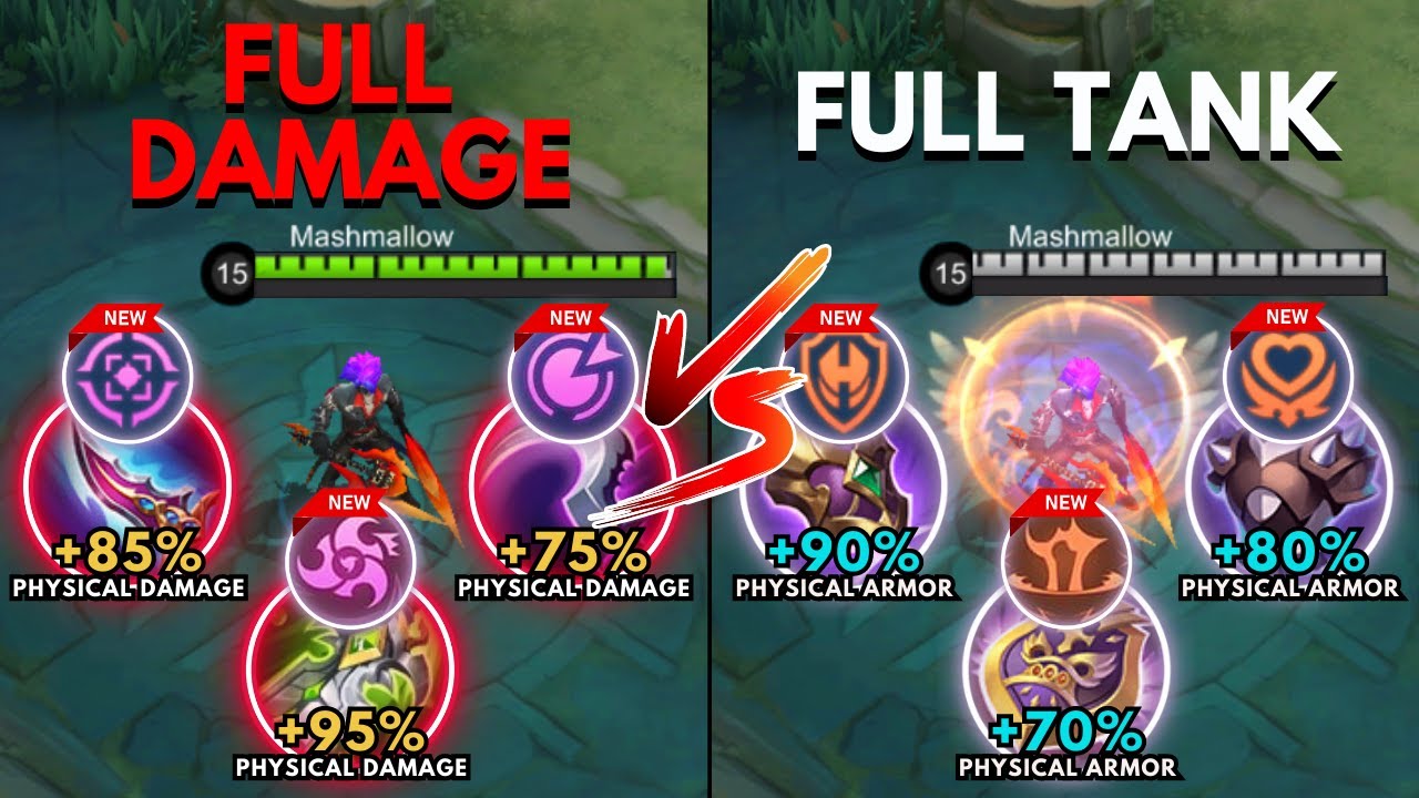 Martis Full Damage Build vs Martis Full Tank Build - Build Top 1 Global Martis ~ MLBB