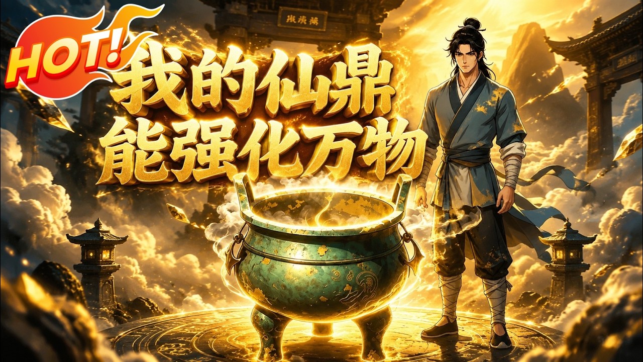 ⚡【新番速递】《我的仙鼎能强化万物》受尽全宗欺凌的废柴杂役，竟靠一口神秘小鼎将废丹烂铁全强化成了绝世神物！ #爱看动漫 #最新漫剧 #玄幻 #逆袭 #漫剧合集