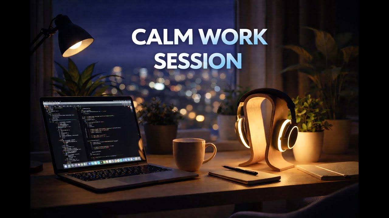 Background Music for Work – Calm Productivity | Distraction-Free Focus