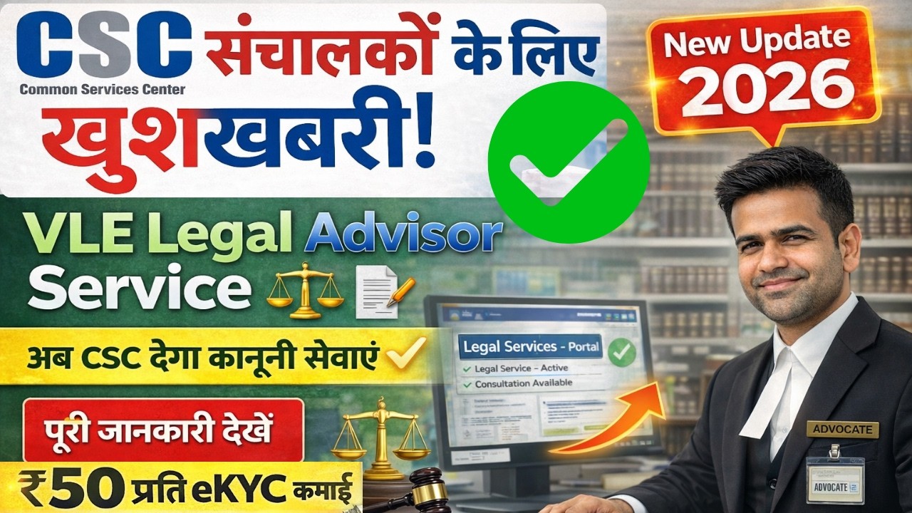 CSC New Update 2026 | A new legal assistant service has launched! Earnings are guaranteed #justice