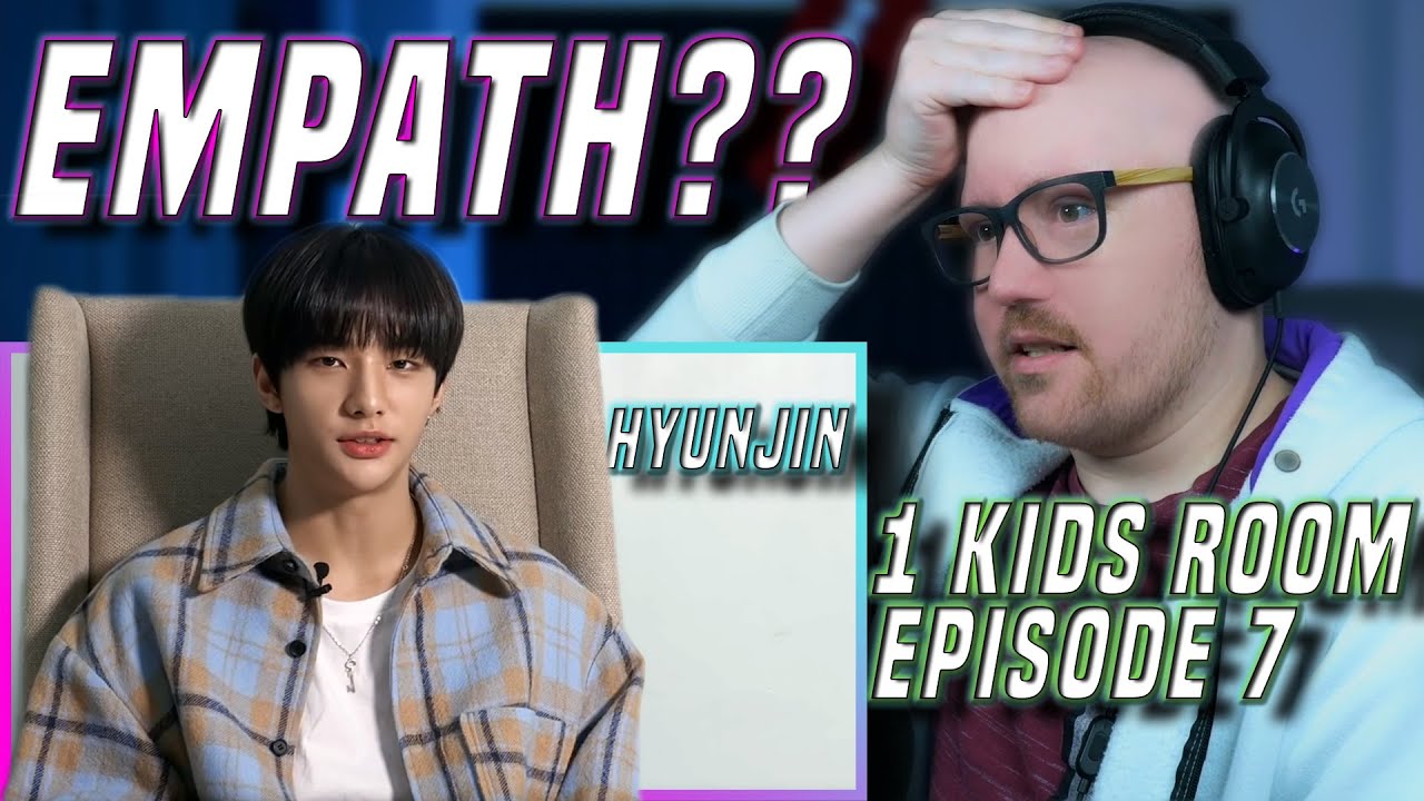 Is Hyunjin an Empath?  | Stray Kids(스트레이 키즈) One Kids Room(원키즈룸) Episode 7 Hyunjin(현진) reaction