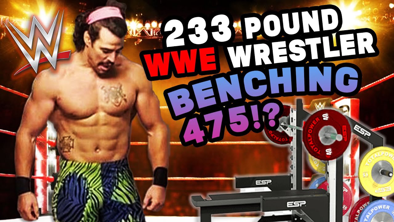 233 Pound WWE Wrestler WITH ABS Benching 475!? - ERIC BUGENHAGEN NATTY OR NOT