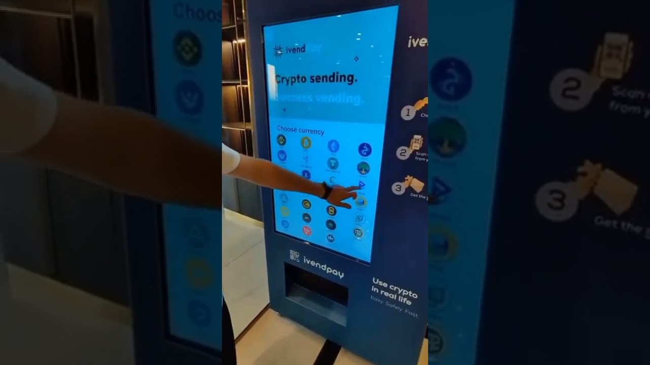 Paying in $BRISE on Ivendpay vending machine for a 7up at Dubai. #BRISE #bitgert