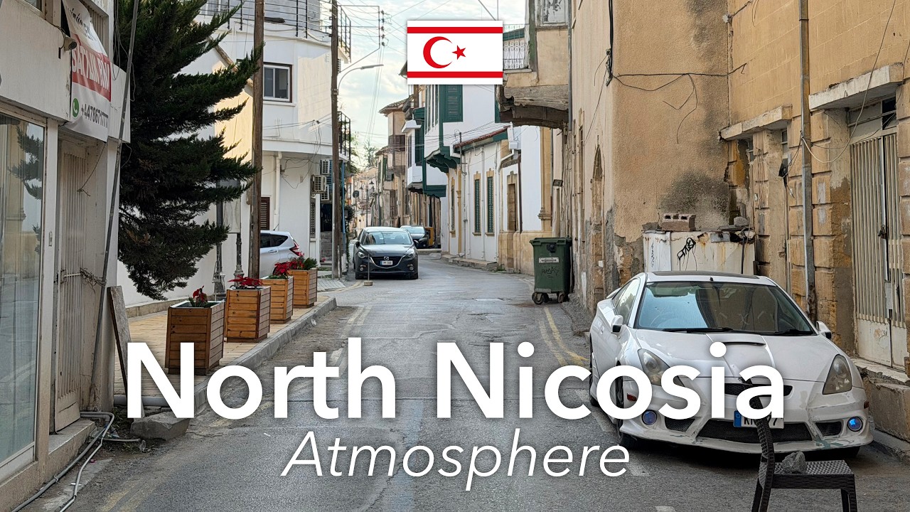 North Nicosia City Walk and Atmosphere in 4K | North Cyprus