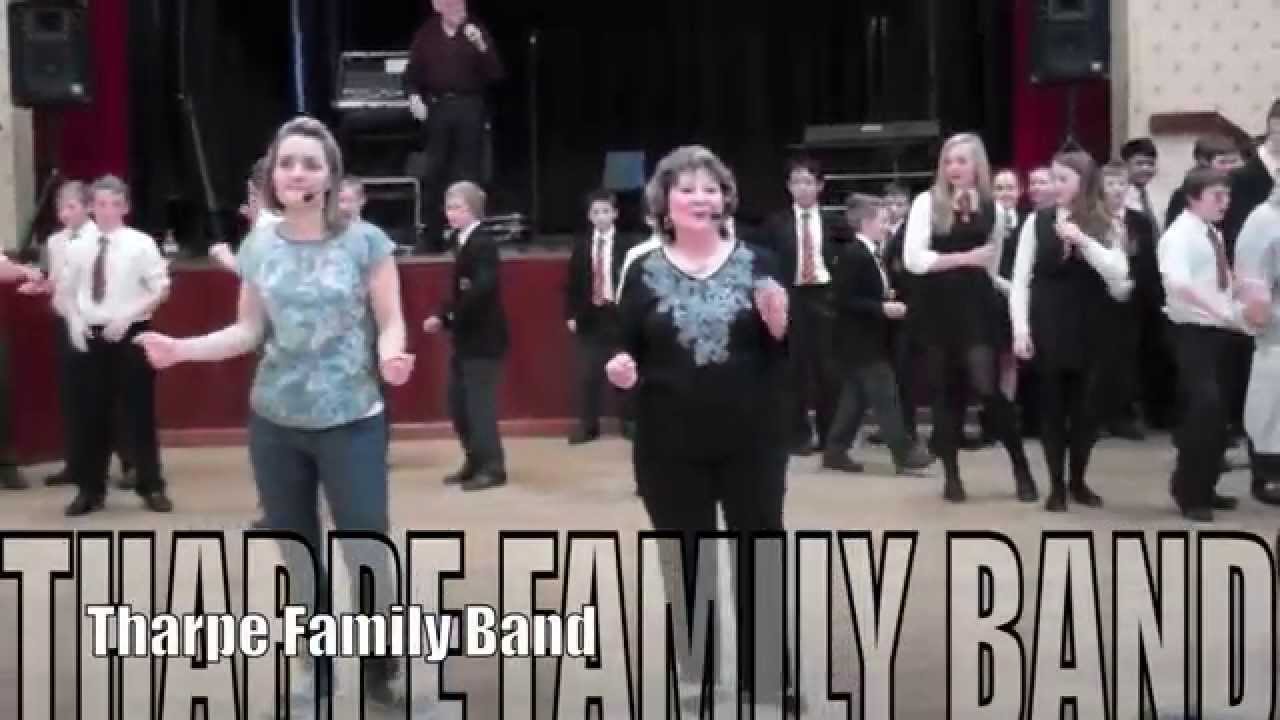 Tharpe Family Band visit KJHS