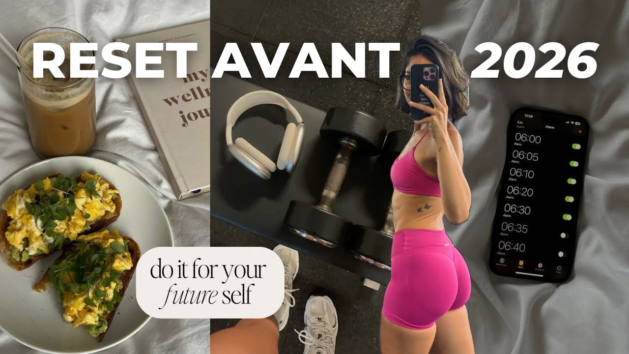 RESET COMPLET AVANT 2026 : je reprends ma vie en main | lock-in era ep.1