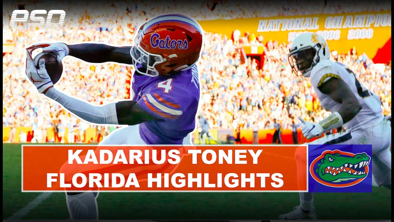 WR Kadarius Toney Florida Highlights | New York Giants 2021 NFL Draft